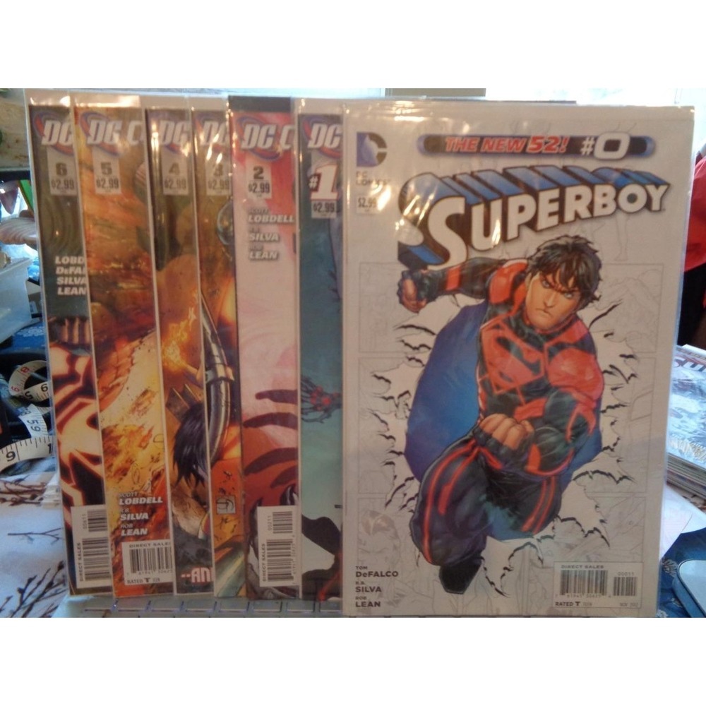 DC Comics Superboy The New 52 Comic Book #0-6